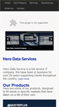 Mobile Screenshot of herodata.com