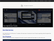 Tablet Screenshot of herodata.com